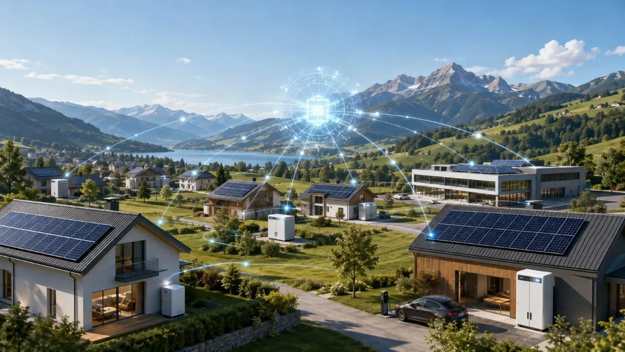 Batteriespeicher und Photovoltaik als dezentrales Speichernetzwerk in Österreich